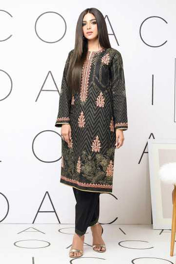 AlKaram Formal Satin Kurti FB-39 Pret 2021